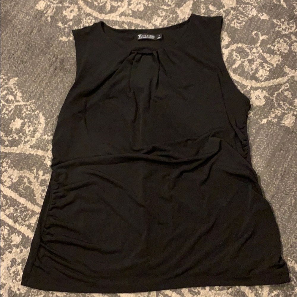 Black Sleeveless Top